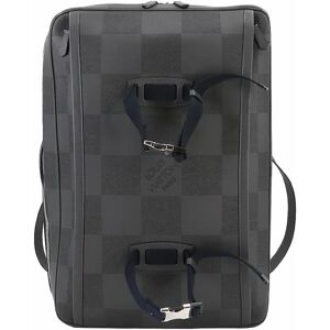 LOUIS VUITTON Nomad Grand Damier Sirius A 3way Shoulder Backpack Bag Leather Grey M85131