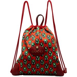 Gucci Printed Neo Vintage Drawstring Backpack