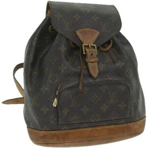 LOUIS VUITTON Monogram Montsouris MM Backpack M51136 LV Auth 59422