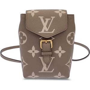 LOUIS VUITTON Monogram Empreinte Giant Bicolor Tiny Backpack