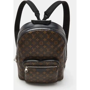 LOUIS VUITTON Brown Monogram Macassar Canvas Josh Backpack