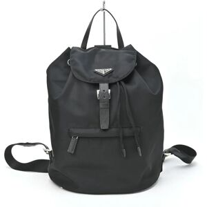 Prada Nylon Backpack 1BZ032 Black S-154659