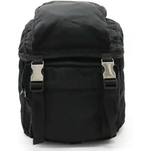 Prada backpack rucksack nylon NERO black V153