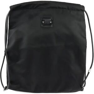 Vintage CHRISTIAN LOUBOUTIN KALOUBI Rucksack/Daypack 3185156 Nylon Leather Black Drawstring Type 2WAY Tote Bag Backpack