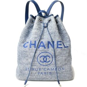 Chanel Backpack Rucksack Chain Bag Deville 2018 Cruise Line A93787