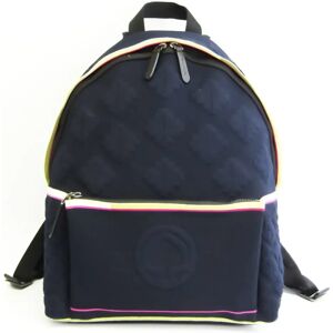 KATE SPADE PXRUB288 Women's Canvas Backpack Navy