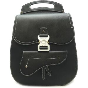 Christian Dior Dior GALLOP Backpack Women's Rucksack/Daypack 1ADBA011YKK.H00N Calf Black