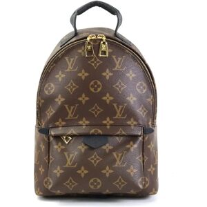 LOUIS VUITTON Backpack Monogram Palm Springs PM Canvas Brown Unisex M44871