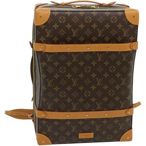 LOUIS VUITTON Monogram Soft Trunk Backpack MM Trunk M44749 LV Auth 29610A