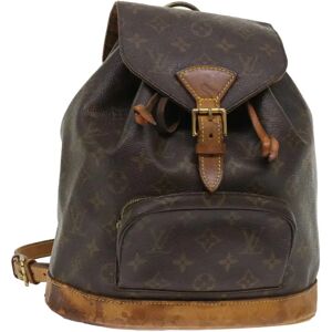 LOUIS VUITTON Monogram Montsouris MM Backpack M51136 LV Auth 46594