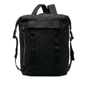 Christian Dior Safari Zip Oblique Canvas Backpack
