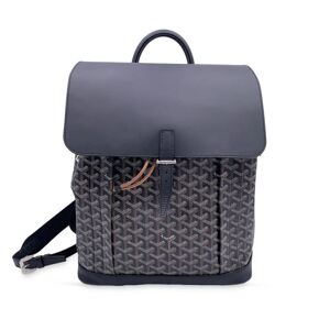 Goyard Black Goyardine Canvas And Leather Alpin Mm Backpack Bag