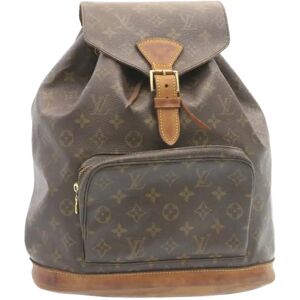 LOUIS VUITTON Monogram Montsouris GM Backpack M51135 LV Auth rk001