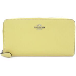 COACH Round long wallet Yellow leather F16612SVOG0