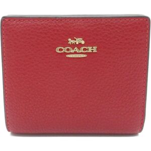 COACH Two fold wallet Red leather C2862IMF8Q