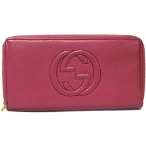 Gucci Soho Leather Long Wallet Long Wallets