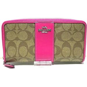 COACH Signature F54630 Wallet Long Ladies