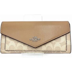 COACH Signature Soft Wallet Color Block 31547 Long Ladies