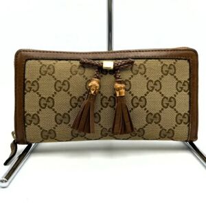 Gucci GG pattern long wallet brown canvas ladies fashion accessory 269991 USED ITQDY8MBLXEW