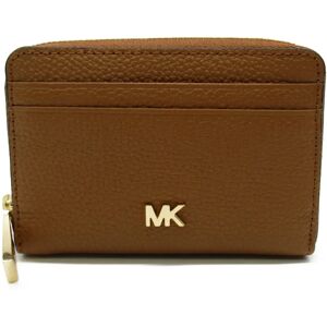 Michael Kors Round wallet Brown Acorn leather 32T8GF6Z1L203