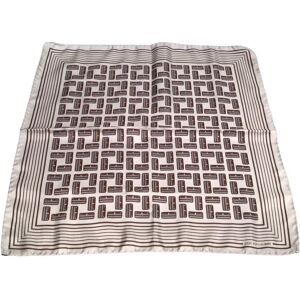 LOUIS VUITTON Scarf Muffler 45 Trunk Silk Chief Accessory Women's Men's Unisex