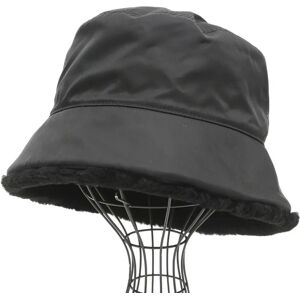 Prada bucket hat fur nylon black 2HC137 XL size