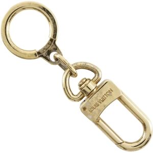 LOUIS VUITTON Anokle Keychain Gold Plated Unisex I131824086