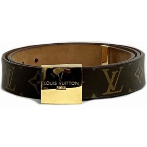 LOUIS VUITTON Monogram Santur Carre M6801 Accessories Belts for Women