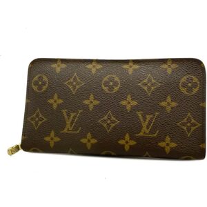 LOUIS VUITTON Long Wallet Monogram Portomone Sip M61727 Brown Ladies