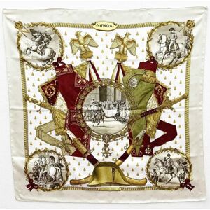 Hermes Carre 90 NAPOLEON Napoleon Muffler/Scarf Multicolor Silk Ladies Fashion Accessory ITGHCJN920LC