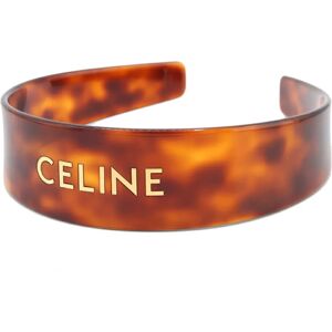 Celine Headband 46Y376CEA Hair Tortoiseshell Women's