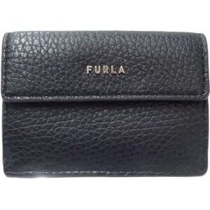 Furla Babylon S Bifold Wallet Leather Black 083369