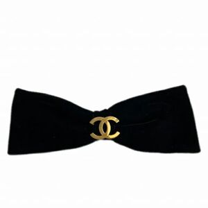 Chanel Ribbon Coco Mark Barrette Brand Accessories Hair Ladies