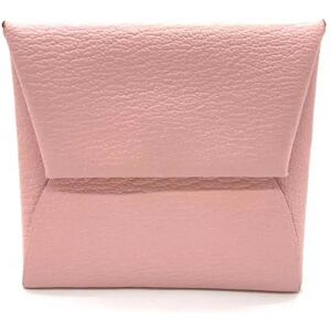 Hermes Wallet Bastia Rose Sakura Baby Pink Coin Case Purse Square Ladies Chevre Leather