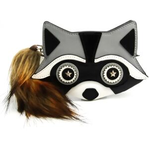 KATE SPADE Raccoon PWRU3998 Calfskin Coin Purse/coin Case Black,Brown,Gray