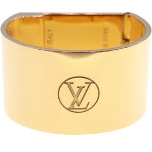 LOUIS VUITTON scarf ring MP1665 gold closure muffler fashion ladies