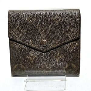 LOUIS VUITTON Monogram Portomonevier Cult Credit M61660 Wallet Trifold Men's Women's