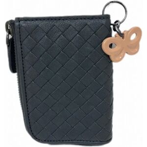 Bottega Veneta Intrecciato Brand Accessories Key Case Men Women