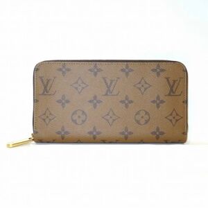 LOUIS VUITTON Monogram 1003034209600033 Reverse Zippy Wallet M82444 Men's Women's