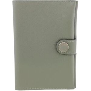 Hermes R.M.S Passport Case Gray Ladies Z0004968