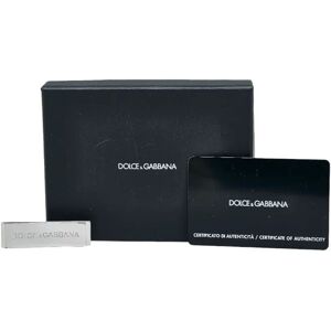 Dolce&Gabbana GABBANA Money Clip Silver Metal Unisex