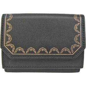 Cartier Garland De  Mini Multi-wallet L3001712 Women's Leather Wallet [tri-fold] Black