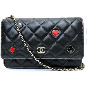 Chanel Matelasse Chain Wallet AP3076 Long Pochette Women's