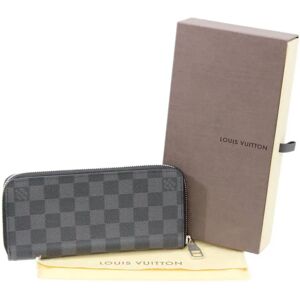 LOUIS VUITTON Damier Graffiti Zippy Wallet Vertical N63095