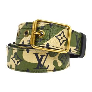 LOUIS VUITTON 2008 CEINTURE BELT MONOGRAMOUFLAGE #90 M96460 54083