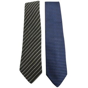 GIORGIO ARMANI Set of Ties: Blue & Grey