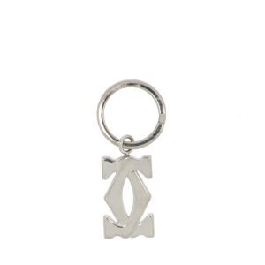 Cartier Keychain in silver stainless steel