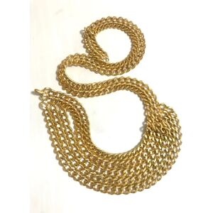 Chanel Vintage multiple layer golden chain belt