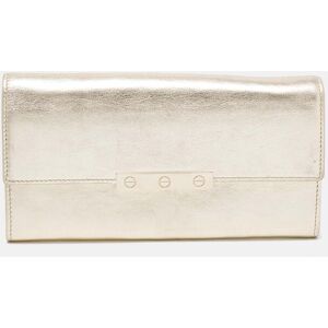 Cartier Gold Leather Love Continental Wallet