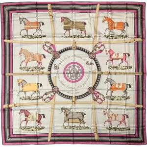 Hermes Couvertures et Tenues de Jour Silk Scarf Shawl 140cm